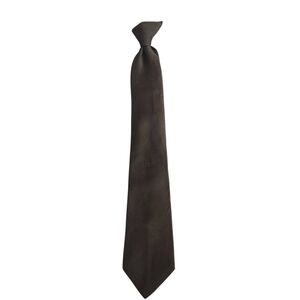 Classic American Edition Brown Men's Clip‎ On Tie